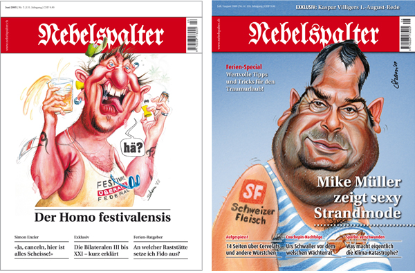 Cartoon, Gesellschafts Karikaturen, Politische Karikaturen, streun-karikaturen.ch, www.streun-karikaturen.ch, Auftragskarikatur, Auftragskarikaturen, Jubiläum, Pensionierung, Karikatur, Porträtkarikatur, Modell, Geburtstag, Michael Streun, Atelier Streun, Geschenk Karikatur, Karikaturist Michael Streun, Nebelspalter Karikaturist, Atelier Streun, www.atelierstreun.ch, Nebelspalter Covers Titelbilder Michael Streun